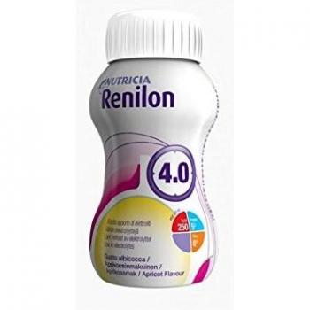 Nutricia Renilon Suplemento 4.0 Alimentación Sabor Albaricoque 4x125ml