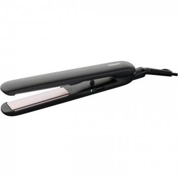 Plancha de pelo Philips EssentialCare HP8321/00 con placas cerámicas extralargas y recubrimiento de turmalina, 210°C de temperatura máxima