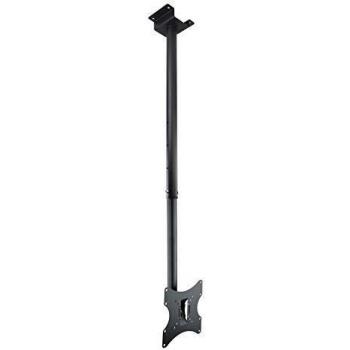 Soporte de Techo TooQ para Monitor/TV, Giratorio e Inclinable, Extensible, Compatible con Pantallas de 10 a 42, Color Negro