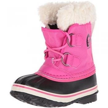 Sorel Childrens Yoot Pac Nylon, Botas de Nieve Infantil, Rosa