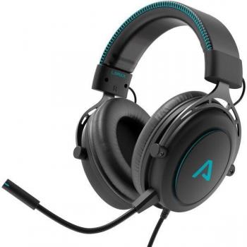 LAMAX Heroes General1 - Wired Over-Ear Gaming Headset with High-Quality Sound, Black