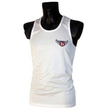 HATTON - Camiseta sin Mangas para Hombre, poliéster Blanco Talla:Mediano