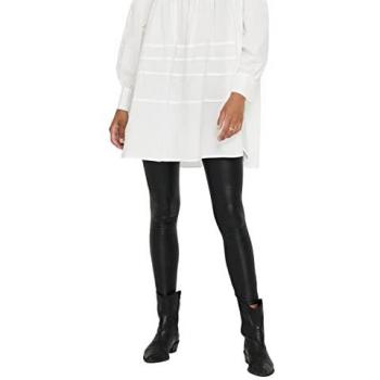 Leggings de similicuir para mujer JDY JDYSTINE negros