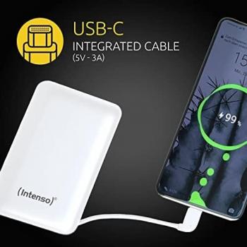 Intenso Powerbank XC10000 Batería Externa Polímero de Litio 10000mAh Blanco