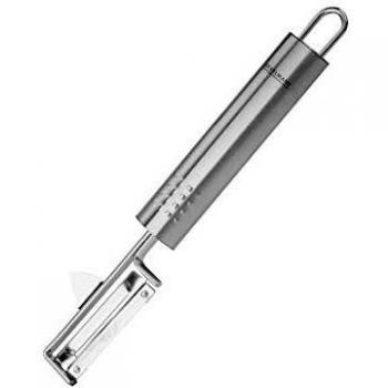 Fackelmann Pelador de Acero Inoxidable, Plateado, 20 x 2.5 x 1.6 cm