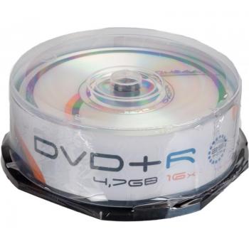 OMEGA FREESTYLE DVD+R 4,7GB 16X TARRINA 25 UDS.