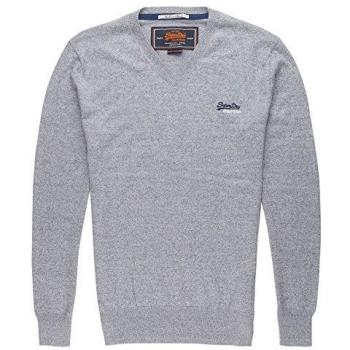 Superdry Label Vee, Sudadera Deportiva para Hombre, Verde