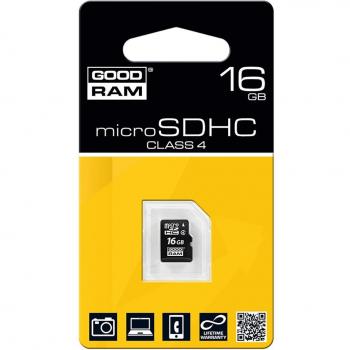 Goodram Micro SD C4 - Tarjeta de Memoria Micro SDHC de 16 GB