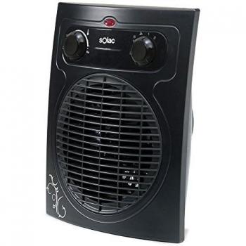 Solac TV8425 Vulcano Black - Calefactor/Ventilador