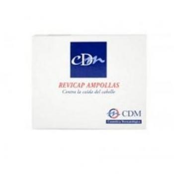 Ampollas Revicap CDM - 10 Ampollas para el Crecimiento y Fortalecimiento del Cabello