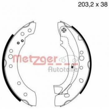 Juego de zapatas de frenos METZGER MG 961 - Kit de calidad premium para frenos traseros