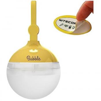 Nitecore Bubble 100 Lumen Rechargeable Camping Lantern - Yellow
