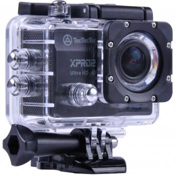 [NEW] TecTecTec XPRO2 Videocámara deportiva 4K Ultra HD WiFi con carcasa sumergible - Negra