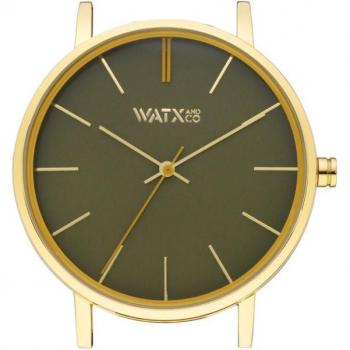 Watx&colors terrestre reloj para Mujer Analógico de Cuarzo con brazalete de Acero inoxidable