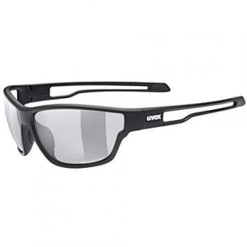 Uvex Sportstyle 806 V Photocromic Sunglasses Black Matte Size 70