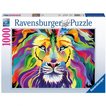 Rompecabezas Ravensburger 1000 Piezas Rey del Technicolor de Aimee Stewart