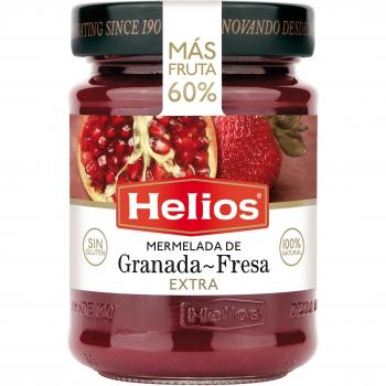 Helios Mermelada Extra Granada-Fresa - 340 gr