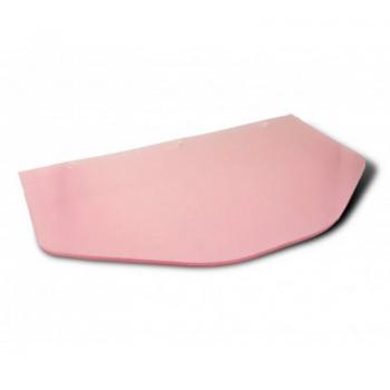 Recambio visor Faru para pantalla A-20 de policarbonato transparente 385x225x8 mm