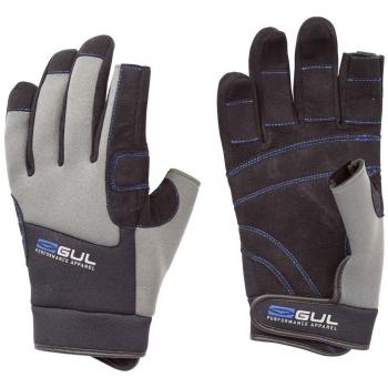 Gul Winter Three Finger Sailing Gloves - Black/Charcoal S