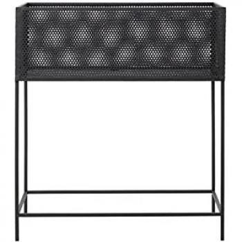 Macetero de Metal Negro Loft DKD Home Decor (60 x 25 x 70 cm)