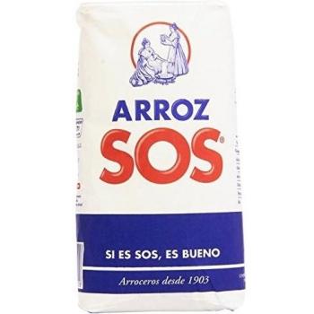 Arroz Redondo Clásico SOS, 1kg
