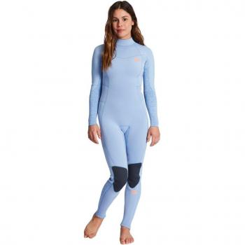 Billabong Traje de surf de mujer 4/3mm Synergy 2022 con cremallera en la espalda