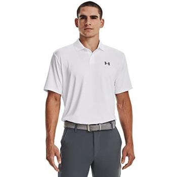 Under Armour 2023 Men's Performance 3.0 Short Sleeve Polo - White - XL