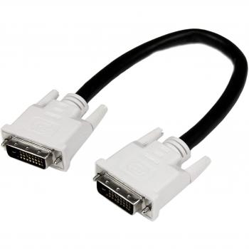 StarTech.com 1m DVI-D Dual Link Cable - Male to Male DVI-D Digital Video Monitor Cable - 25 pin DVI-D Cable M/M Black 1 Meter - 2560x1600