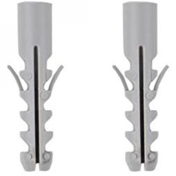 Conjunto de Tornillos Verticales para Fijación de Inodoro M5 x 75 - Instalación Fácil y Completo con Tapones y Tacos