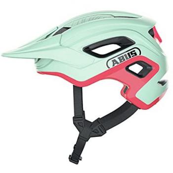Casco de Bicicleta Abus CliffHanger Iced Mint para MTB, Talla S (51-55 cm)