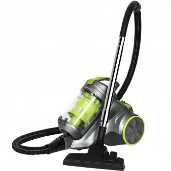Aspirador sin bolsa potente. Aspirador Ciclónico Silencioso. Eficiencia energética A. Máxima potencia de succión. Gran capacidad 3'5L. Filtros HEPA. Aspirador trineo Conga Multiciclonic de Cecotec.