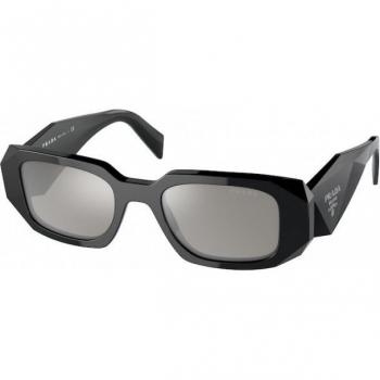 Prada PR 17WS 1AB2B0 Square Black Women's Sunglasses