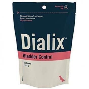 Vetnova Dialix B Canine: Suplemento para Control de Incontinencia Urinaria en Perros, 60 Masticables