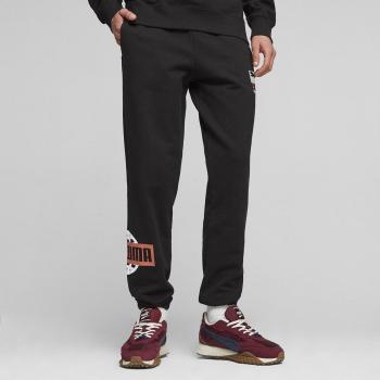 Puma Classics Brand Love Pantalón de Chándal para Hombre en Negro Modelo 621346-01