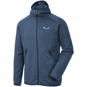 SALEWA Rocca PL M FZ HDY - Sudadera; Azul, 54/2X, Hombre