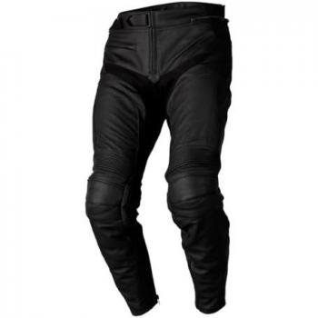 RST Tour 1 Pantalones de cuero de motocicleta - Negro (S)