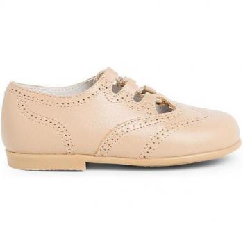 Zapato inglés de piel para bebé niño Pisamonas