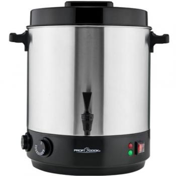Profi Cook PC-EKA 1283 - Olla a presión y esterilizador de conservas 2 en 1, Inox, 32 L, 2100 W