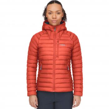 Rab Microlight Alpine Women's Down Jacket, UK 12 Red Grapefruit