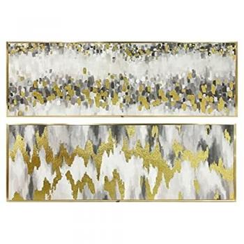 Cuadro Abstracto Moderno DKD Home Decor (2 Unidades) 120 x 3 x 60 cm