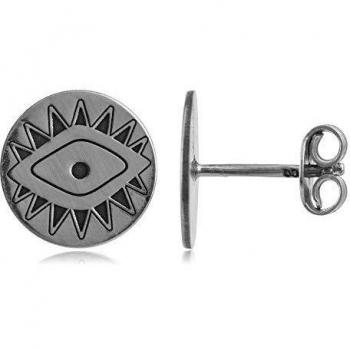 Córdoba Jewels | Pendientes en plata de ley 925 con diseño Ojo Silver