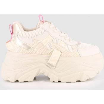 Blogger SIREN - Zapatillas altas de mujer con plataforma esculpida y cierre de cordones