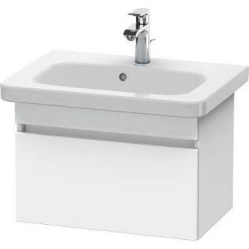Mueble Bajo Lavabo Duravit DuraStyle 50 cm, Basalto Mate/Blanco Mate, 1 Cajón, Montaje en Pared
