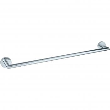 WENKO 17953100 Power-Loc toallero de barra Uno Revello - barra doble, fijar sin taladrar, Latón, 61 x 5.5 x 7 cm, Cromo