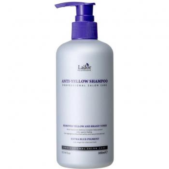 Champú Anti-Amarillo para Cabello Rubio o con Canas La'dor Eco Professional
