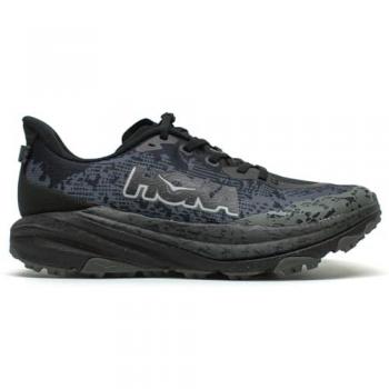 Hoka One One Speedgoat 6 Youth Trail Running Shoes - Black/Obsidian