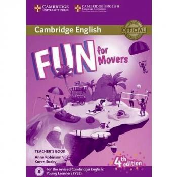 Fun for movers teacherzs book with downloadable audio fourth edition
