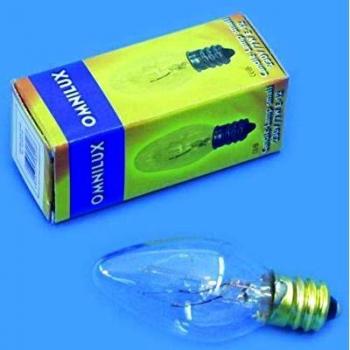 Lámpara de vela pequeña Omnilux 230V/9W E-12