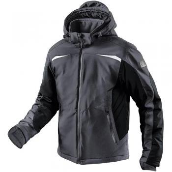 Chaqueta Softshell de Invierno KUBLER FORM 1041 Talla XXL Antracita/Negro 96% PES/4% EL