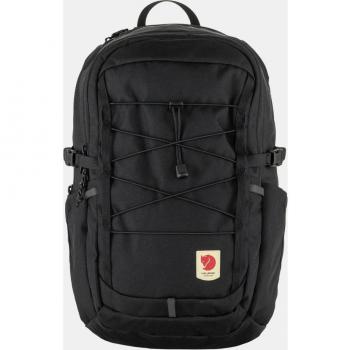 Mochila Fjällräven Skule 20L de nylon reciclado en negro con cremallera